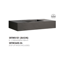 Muatkan imej ke dalam penonton Galeri, SORENTO Quartz Quartz Stone Basin
