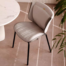 Muatkan imej ke dalam penonton Galeri, Wright PU Leather Cushion Hotel Dining Chair
