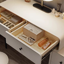 Muatkan imej ke dalam penonton Galeri, Stephanie Sleek Design Dressing Table Set 0.5m to 1m
