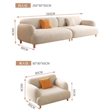 Load image into Gallery viewer, Casey Designer Style Fabric Sofa
