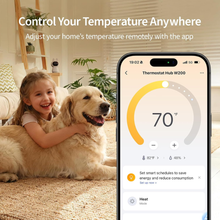 将图片加载到图库查看器，AQARA Thermostat W200
