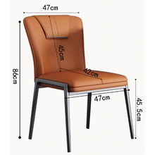 将图片加载到图库查看器，Nelson Designer PU Leather Dining Chair
