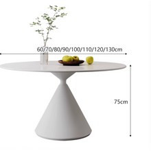 Muatkan imej ke dalam penonton Galeri, Craig Round Hourglass Dining Table
