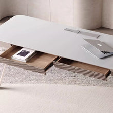 Muatkan imej ke dalam penonton Galeri, Santana Luxury Italian Slate Designer Study Work Desk
