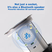 Muatkan imej ke dalam penonton Galeri, Smart Pop-Up Desk Socket – Waterproof 16A EU Outlet with Electric Lift
