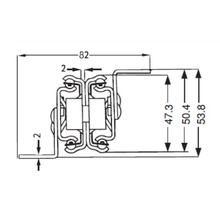 Load image into Gallery viewer, MIRAI Bottom Mounted Heavy-Duty Ball Bearing Slide
