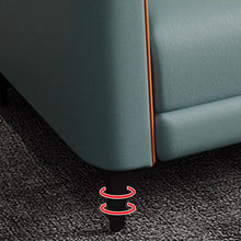 Muatkan imej ke dalam penonton Galeri, Melendez Pet Friendly PU Leather Triangle Design Sofa
