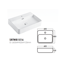 Load image into Gallery viewer, SORENTO Counter Top &amp; Wall Hung Basin
