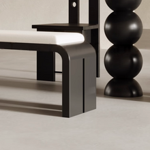 Muatkan imej ke dalam penonton Galeri, Villanueva PU Seat Curve Edge Long Bench
