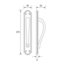 Load image into Gallery viewer, IRANZO Solid Brass Pull Handle 6038B
