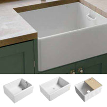 将图片加载到图库查看器，CAVARRO Fireclay CF6046 CF6040 CFS241810WS CFS271810WS
