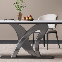 Muatkan imej ke dalam penonton Galeri, Howell Exquisite Italian Lluxury Modern Sintered Stone Dining Table
