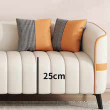 Muatkan imej ke dalam penonton Galeri, Cohen Pet Friendly PU Leather Caterpillar Seat Sofa
