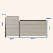 Load image into Gallery viewer, Salinas Minimalist Bedroom Chest of Drawers Storage
