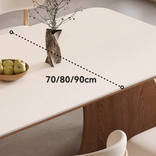 Muatkan imej ke dalam penonton Galeri, Herrera Solid Wood Sintered Slab Dining Table
