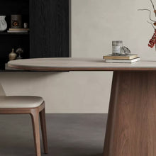 Muatkan imej ke dalam penonton Galeri, Corbett Modern Solid Ash Wood Dining Table
