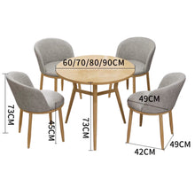 Muatkan imej ke dalam penonton Galeri, Stanley Wood Table With Chair Lounge Furniture Set
