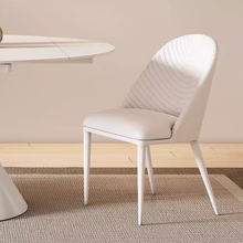 将图片加载到图库查看器，Wilma Off White Cream Leg Modern Dining Table
