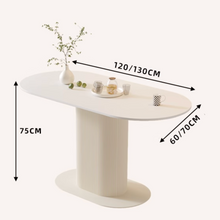 将图片加载到图库查看器，Pearce Cream Space Saving Small Dining Table
