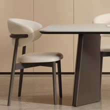 Muatkan imej ke dalam penonton Galeri, Erika V Shape Leg Sintered Stone Dining Table
