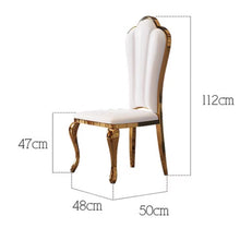 Muatkan imej ke dalam penonton Galeri, Elspeth Princess Luxury Dining Chair (2 Pcs)
