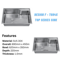 Load image into Gallery viewer, LEVANZO Top Series Singe Sink
