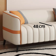 Muatkan imej ke dalam penonton Galeri, Cohen Pet Friendly PU Leather Caterpillar Seat Sofa
