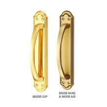 将图片加载到图库查看器，IRANZO Solid Brass Pull Handle 8605B
