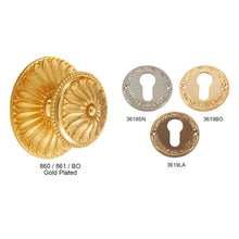 Muatkan imej ke dalam penonton Galeri, MESTRE Door Accessories Solid Brass Door Knob / Brass Escutcheon
