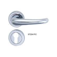 将图片加载到图库查看器，IRANZO Solid Brass Lever Handle on Rose 8720A
