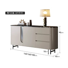 Load image into Gallery viewer, Beck Sintered Stone Top Sideboard
