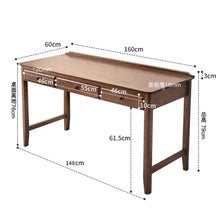 将图片加载到图库查看器，Clyde American Style Solid Wood Study Work Desk
