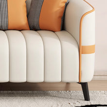 Muatkan imej ke dalam penonton Galeri, Cohen Pet Friendly PU Leather Caterpillar Seat Sofa
