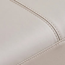 Muatkan imej ke dalam penonton Galeri, Tapia Cowhide Leather Curve Side Arm Latex Sofa
