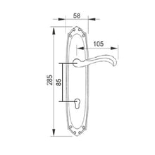 Muatkan imej ke dalam penonton Galeri, MESTRE Basic Series Solid Brass Lever Handle On Plate 9280
