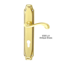 Muatkan imej ke dalam penonton Galeri, MESTRE Basic Series Solid Brass Lever Handle On Plate 9300
