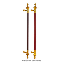 Muatkan imej ke dalam penonton Galeri, ES'TECH Brass / Wooden Pull Handle 942A

