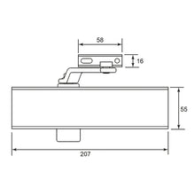 Load image into Gallery viewer, ATENA 980 Series Exposed Door Closer
