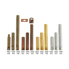 Muatkan imej ke dalam penonton Galeri, ES'TECH Brass Half Round Surface Bolt HB
