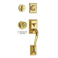 将图片加载到图库查看器，SCHLAGE F SERIES Handleset / Gripset - Addison
