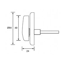 将图片加载到图库查看器，SCHLAGE B Series Keyless Deadbolts B180
