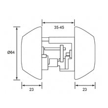 将图片加载到图库查看器，SCHLAGE B Series Double Deadbolts B362
