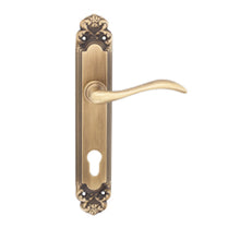 Load image into Gallery viewer, COBA Solid Brass Lever Handle on Plate BC725 MOA
