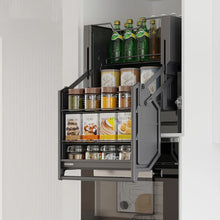 将图片加载到图库查看器，(PROMO) Electric / Manual Lift Basket Series Kitchen Cabinet
