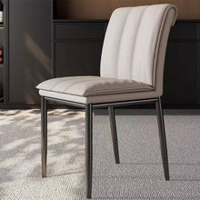 将图片加载到图库查看器，Horacio Saddle Leather Cushion Dining Chair
