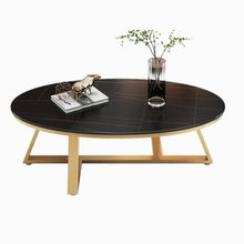 Muatkan imej ke dalam penonton Galeri, Yunus Oval Minimalist Coffee Table
