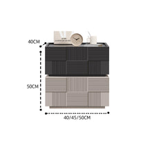 Load image into Gallery viewer, Lucille Box Weave Wooden Bedside Table
