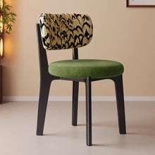 将图片加载到图库查看器，Hilton Short PU Leather Fabric Dining Chair
