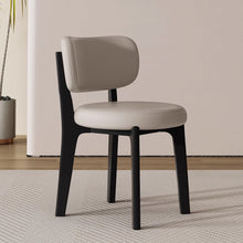 将图片加载到图库查看器，Hilton Short PU Leather Fabric Dining Chair
