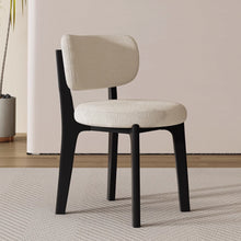 将图片加载到图库查看器，Hilton Short PU Leather Fabric Dining Chair
